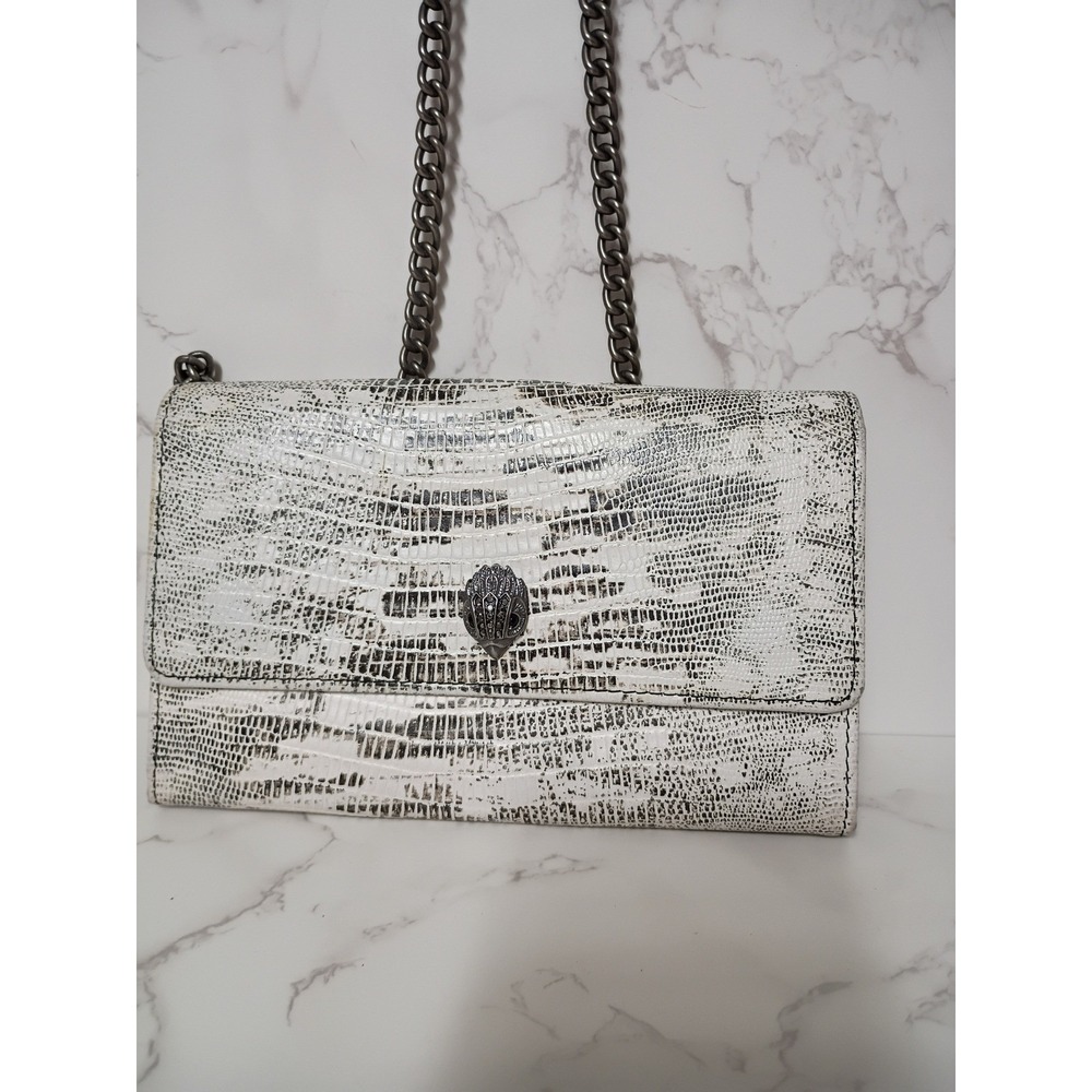 KURT GEIGER London Shoreditch Snakeskin Lizard Embossed Crossbody Bag - NWOT